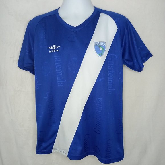 Umbro Shirts Vintage Umbro Guatemala National Soccer Jersey L